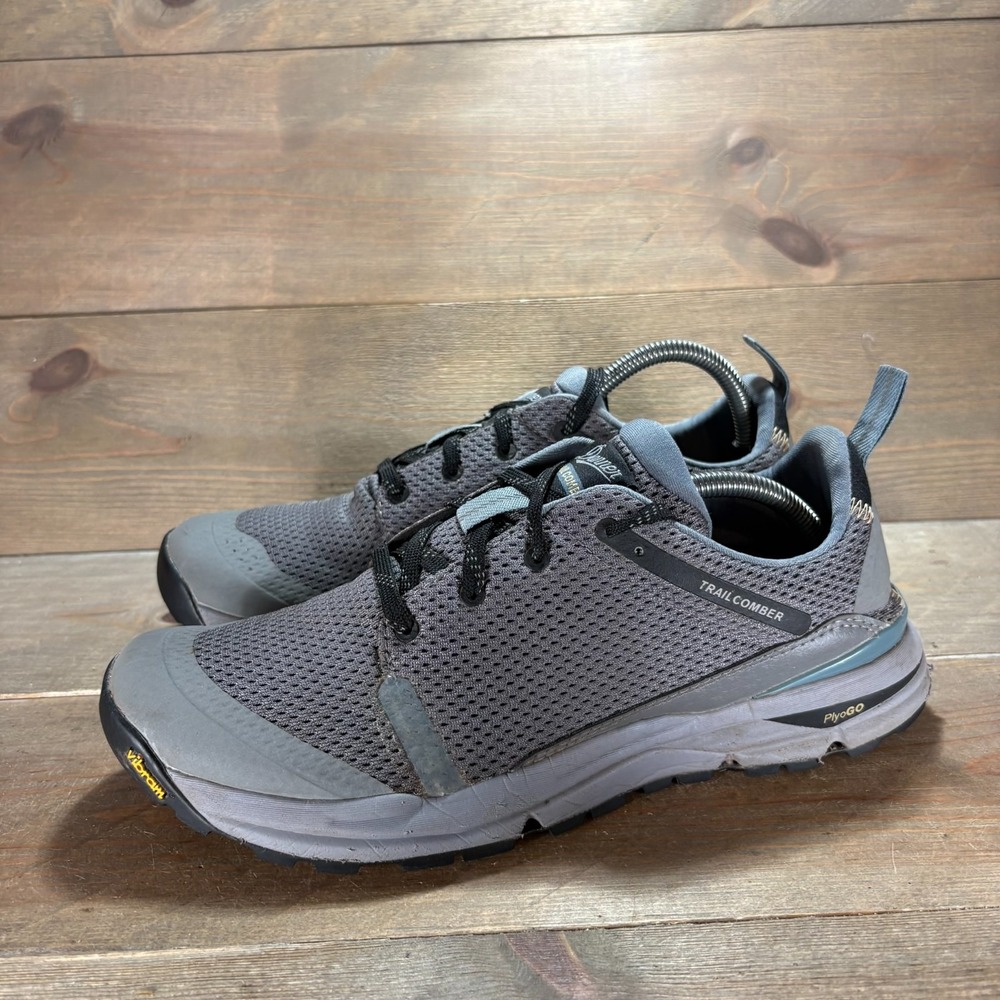 Danner Trailcomber 3 Mens size 8.5 shoes Gray Cordura Vibram Hiking sneakers